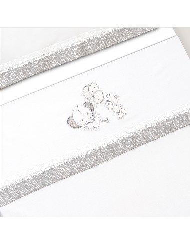 Triptico Coche Oso Elefante Globos Bco/Gris
