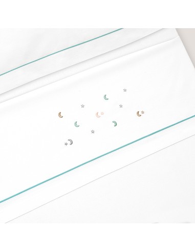 Triptico Coche Estrella Luna Multicolor Bco/Verde