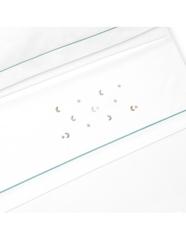 Triptico Coche Estrella Luna Multicolor Bco/Verde