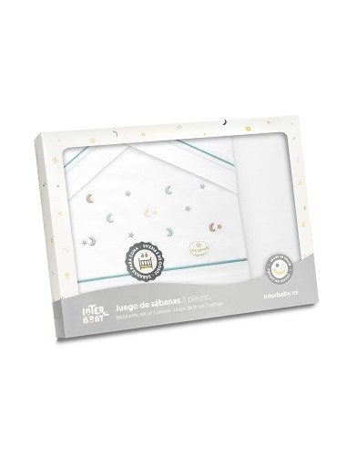 Triptico Coche Estrella Luna Multicolor Bco/Verde