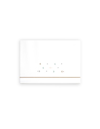 Triptico Coche Estrella Luna Multicolor Bco/Beig