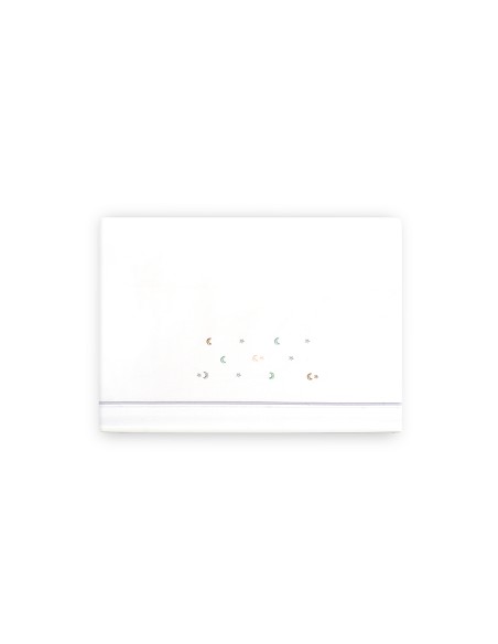 Triptico Coche Estrella Luna Multicolor Bco/Gris