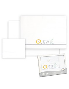 Triptico Coche Selva Blanco