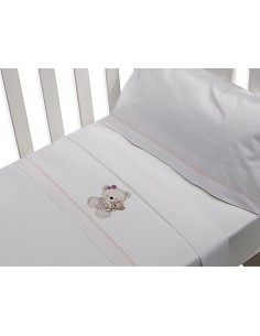 Tripticu Cuna  Mod  Osita Columpio Bco/Rosa 2