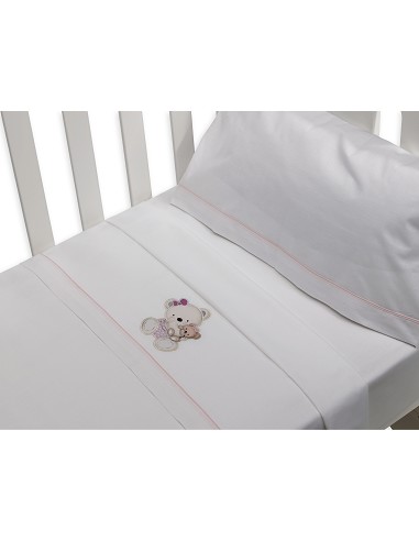 Tripticu Cuna  Mod  Osita Columpio Bco/Rosa