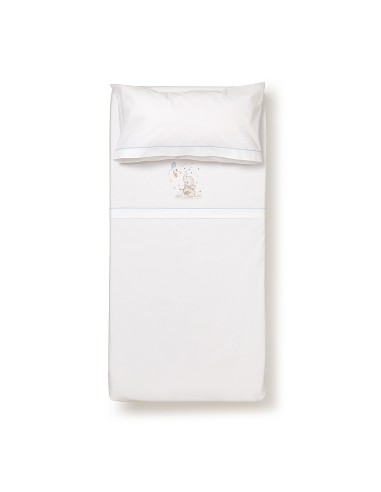 Triptico Cuna  Mod Elefante Bco/Azul