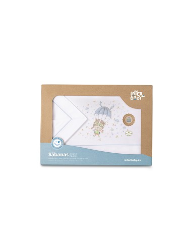 Triptico Cuna  Mod Paracaidas Bco/Azul