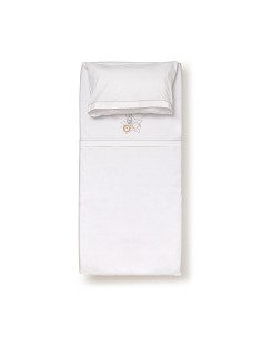 Triptico Cuna  Mod Animalitos Bco/Gris 2