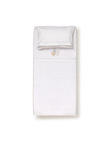 Triptico Cuna  Mod Animalitos Bco/Gris