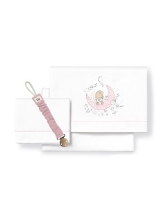 Triptico Cuna  Mod  New Sleeping Bco/Rosa