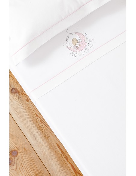 Triptico Cuna  Mod  New Sleeping Bco/Rosa