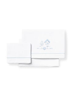 Triptico Cuna  Mod Mon Petit Bco/Azul