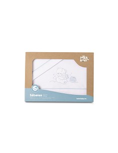 Triptico Cuna  Mod Honey Bear Bco/Azul 2