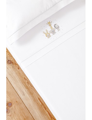 Triptico Cuna  Mod Acuarela Bco/Gris