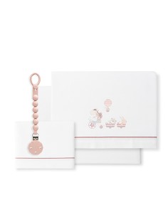 Triptico Cuna Mod Jirafa Bicicleta+Broche Bco/Maquillaje