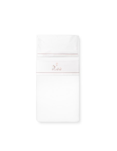 Triptico Cuna Mod Jirafa Bicicleta+Broche Bco/Maquillaje