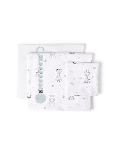 Triptico Cuna Mod Koala+Broche Bco/Azul