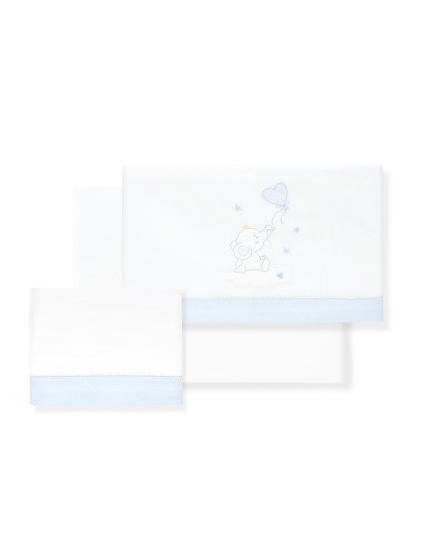 Triptico Cuna Elefante Globo Corazon+Broche...