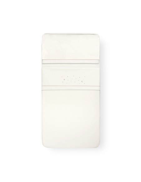 Triptico Cuna Estrellas Luna+Broche Beig