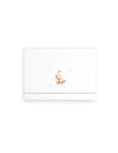 Triptico Cuna Estampado Oso Luna Estrellas +...