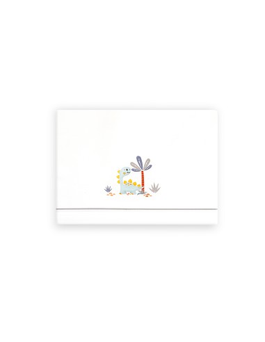 Triptico Cuna Estampado Dinosaurio Palmera +...