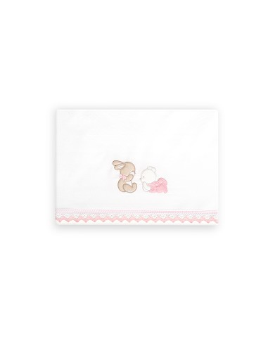 Triptico Cuna Guipur Oso Tumbado Conejito +...