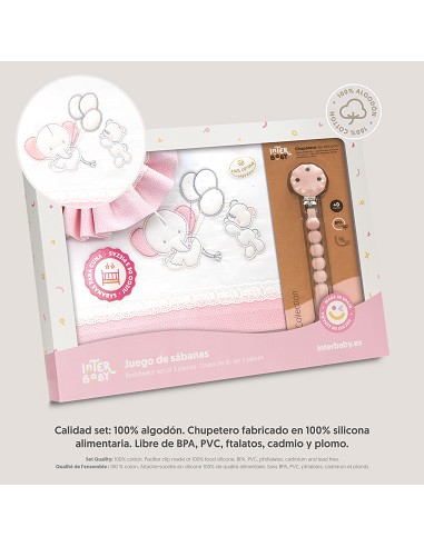 Triptico Cuna Pasacinta Oso Elefante Globos...