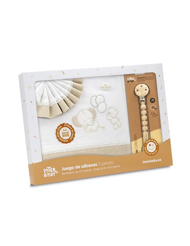 Triptico Cuna Pasacinta Oso Elefante Globos...