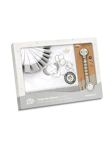 Triptico Cuna Pasacinta Oso Elefante Globos...