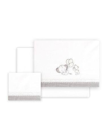 Triptico Cuna Pasacinta Oso Elefante Globos...