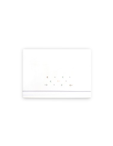 Triptico Cuna Estrella Luna Multicolor + Broche...