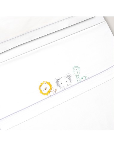 Triptico Cuna Selva + Broche Blanco