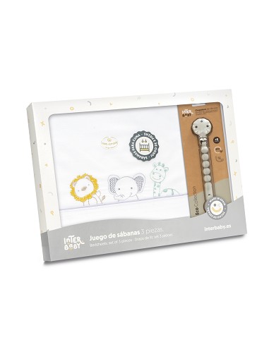 Triptico Cuna Selva + Broche Blanco