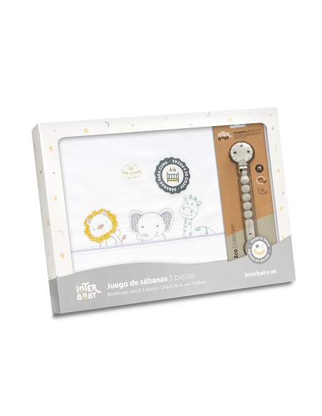 Triptico Cuna Selva + Broche Blanco