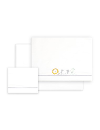 Triptico Cuna Selva + Broche Blanco