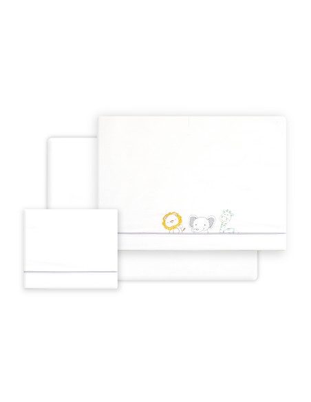 Triptico Cuna Selva + Broche Blanco