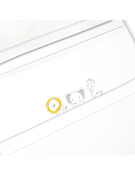 Triptico Cuna Selva + Broche Blanco