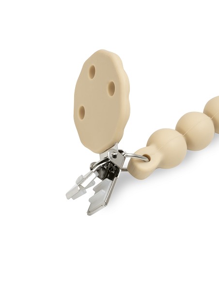 Triptico Cuna Parejita Elefante + Broche Bco/Beig