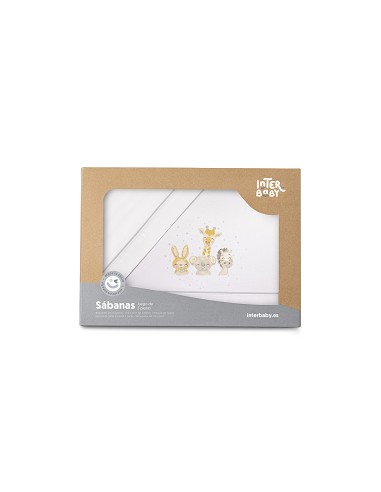 Trip Minicuna  Mod Acuarela Bco/Gris