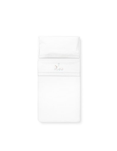 Triptico Minicuna Mod Jirafa Bicicleta Bco/Verde