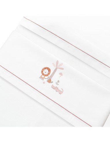 Triptico Minicuna Mod Leon Palmera Bco/Maquillaje