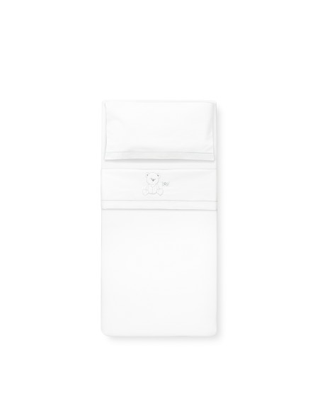 Triptico Minicuna Mod Oso Lazo Bco/Gris