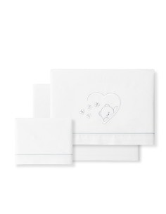 Triptico Minicuna Mod Oso Mariposa Bco/Gris