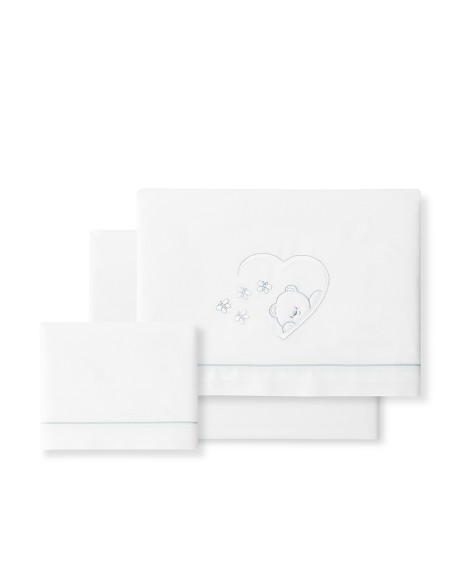 Triptico Minicuna Mod Oso Mariposa Bco/Gris