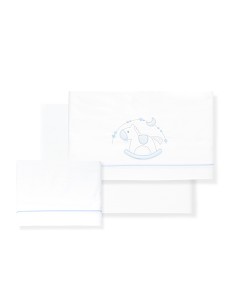 Triptico Minicuna Caballito Bco/Azul