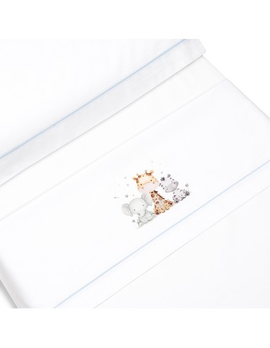 Triptico Minicuna Estampado Jirafa Elefante...