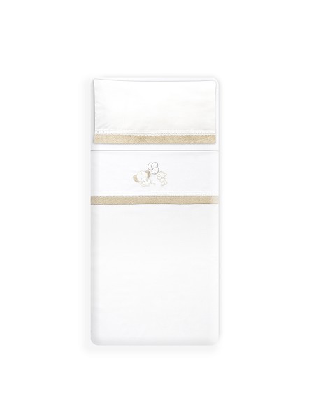 Triptico Minicuna Pasacinta Oso Elefante Globos Bco/Beig