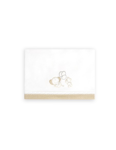 Triptico Minicuna Pasacinta Oso Elefante Globos Bco/Beig