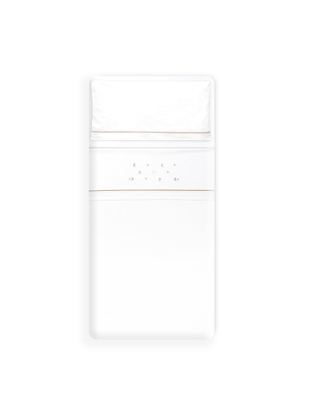 Triptico Minicuna Estrella Luna Multicolor Bco/Beig