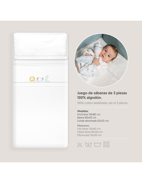 Triptico Minicuna Selva Blanco